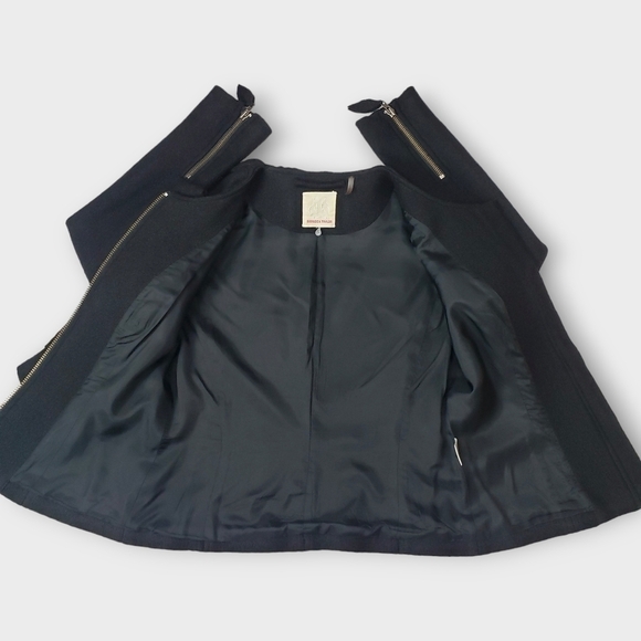 Rebecca Taylor Wool Ruffled Jacket - Picture 11 of 12